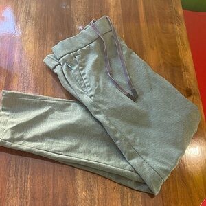 Bonobos Olive Green Slim Drawstring Joggers